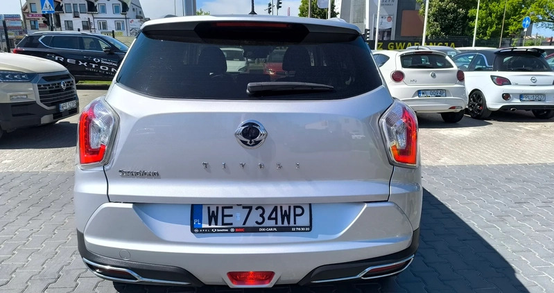 SsangYong Tivoli cena 61900 przebieg: 54000, rok produkcji 2019 z Strzegom małe 301